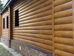 Металлический сайдинг под дерево Металлический сайдинг под дерево