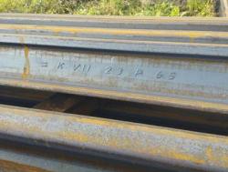 Рельсы железнодорожные РП65 ГОСТ Р 51045-97 б/у и новые на складе