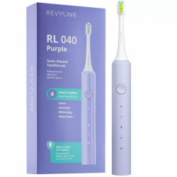 Звуковая зубная щетка Revyline RL040 в модном фиолетовом цвете