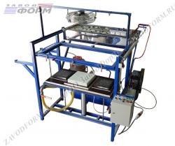 Вакуумно-формовочный станок с вертикальным  подъемным механизмом
