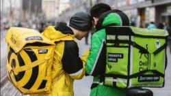 Курьер, доставка еды