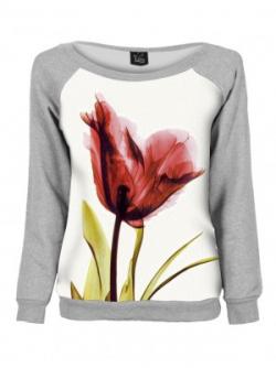 Футболка с принтами, свитшот