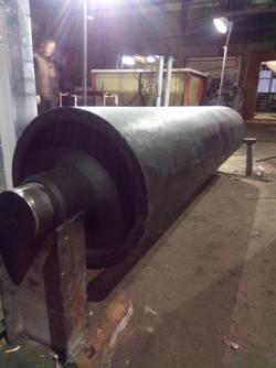 Гуммирование валов по технологии «Спрут»