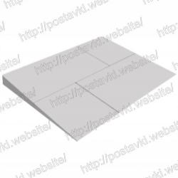 XPS ТехноНИКОЛЬ CARBON PROF 250 SLOPE-1,7% S/2 1200х600х40 Элемент A Арт.:XPS-0012