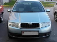 Skoda Fabia 2002 СЕРО-ГОЛУБОЙ