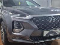 Hyundai Santa Fe 2018 СЕРЫЙ