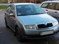 Skoda Fabia 2002 СЕРО-ГОЛУБОЙ