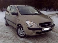 Hyundai Getz 2009 БЕЖЕВЫЙ