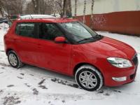 Skoda Fabia 2012 КРАСНЫЙ