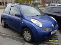 Nissan March 2002 СИНИЙ