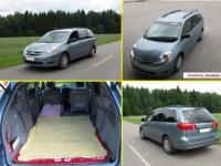 Toyota Sienta 2007 ГОЛУБОЙ