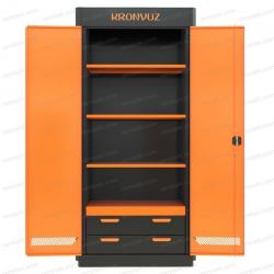 Шкаф металлический для инструмента KronVuz Box 1240 Шкаф металлический для инструмента KronVuz Box 1240