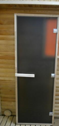 Цельностеклянные и комбинированные двери для саун и бань в Барнауле