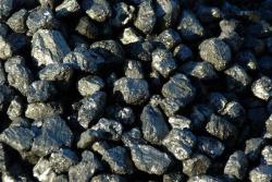 Каменный уголь в мешках.