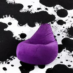 Мягкое кресло-мешок из ткани велюр 130*90 см. Мягкое кресло-мешок из ткани велюр 130*90 см.