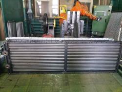 Биметаллические теплообменники  с алюминиевым оребрением Биметаллические теплообменники  с алюминиевым оребрением