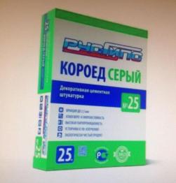 РусГипс № 25 Штукатурка декоративная КОРОЕД РусГипс № 25 Штукатурка декоративная КОРОЕД