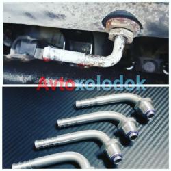 Фитинги (штуцера) для радиатора Mitsubishi Pajero 4 , 3 Фитинги (штуцера) для радиатора Mitsubishi Pajero 4 , 3