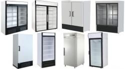 Холодильные шкафы, горки, морозильные камеры