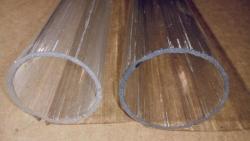 Трубки из кварцевого стекла разной длины и диаметра